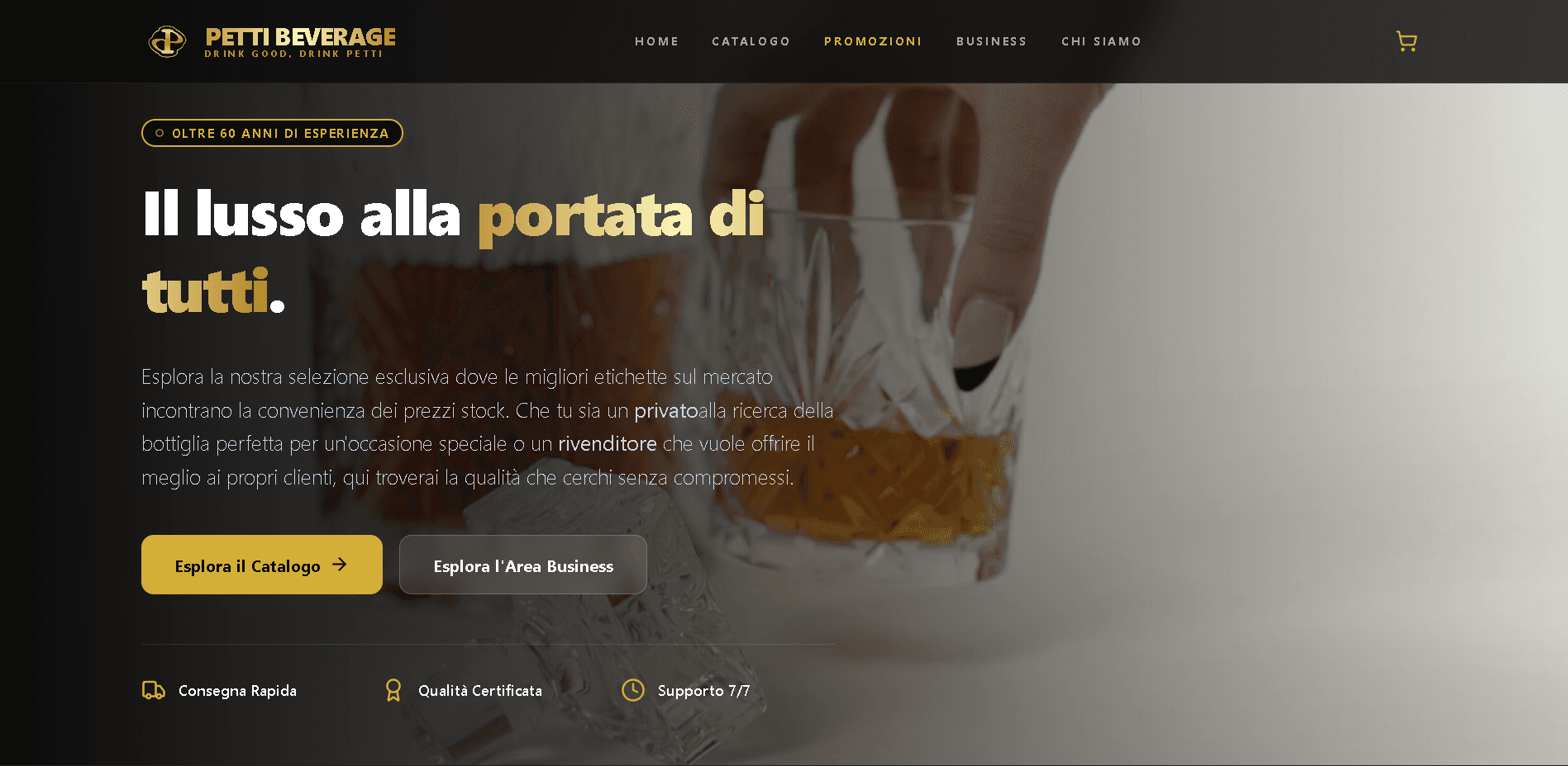 Petti Beverage screenshot